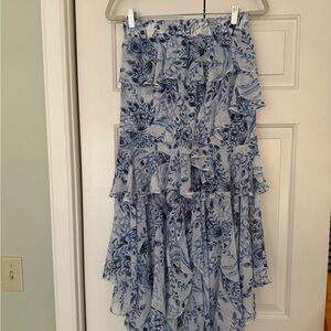 Misa Los Angeles chiffon maxi skirt EUC